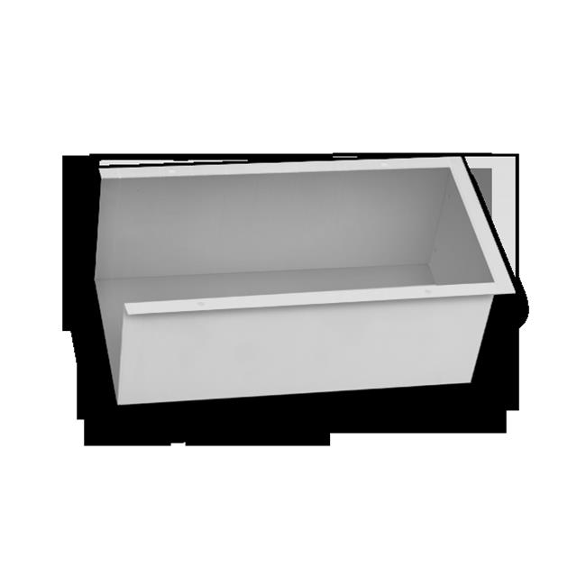 Low Capacity Facial Tissue Dispenser Vanity Mounted