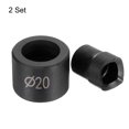 thumbnail image 3 of Unique Bargains 2set Conduit Punch and Die 20mm Steel Knockout Punch Conduit Hole Cutter Set, 3 of 5