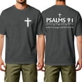 thumbnail image 2 of HAJWOH Mens Jesus Cross Printed Short Sleeve Cotton T-Shirts Crew Neck Shirts Faith Christ Tops, 2 of 5