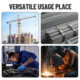 thumbnail image 2 of Vérin Hydraulique Robuste – Capacité de 10 Tonnes – Course de 2 Pouces – Vérin à Simple Action – Profil Bas – Raccord Rapide – Vérin de Levage Professionnel pour Machinerie, Pont, Construction, 2 of 6