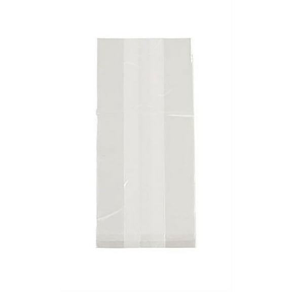 SSWBasics 5 1/2 " x 12" Cellophane Plastic Bags - Pack of 100