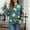 Green, variant on Fall Sweaters, Soft Comfy Women Striped Patchwork Knitted Sweater With Long Sleeved Round Neck Sweater Knitwear