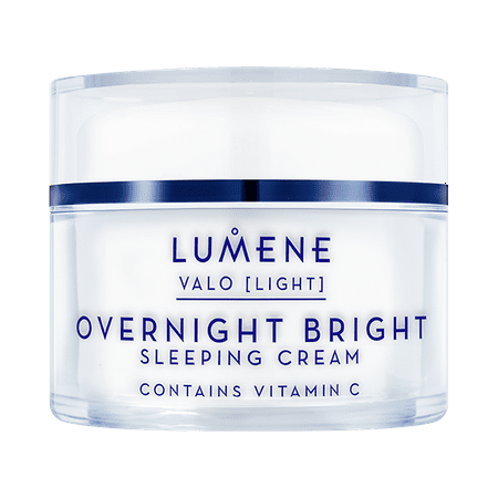 Lumene Valo Overnight Bright Sleeping Cream, 50ml (Best Overnight Pimple Cream)