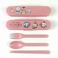 thumbnail image 4 of Chiikawa Fork Spoon Usagi Cartoon Cute Chopsticks PP Environmental Friendly Tableware Set Portable Travel Picnic, 4 of 25