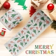 thumbnail image 3 of Decoraciones navideñas de papel higiénico, regalos de papel higiénico con patrón de árbol de Navidad de colores, regalos navideños, servilletas de tejido divertidas, 3 of 5