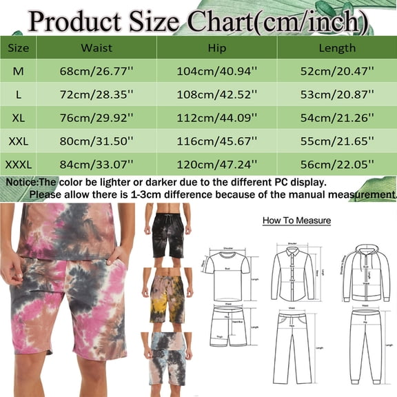 Aayomet Shorts Men Men's Summer Printing Beach Short Casual Loose Fashion Shorts Loose Tether Pocket Board Summer Soft Shorts,Black L