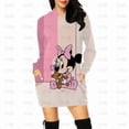 thumbnail image 3 of Mickey Mouse Série Chandail à Capuche à Manches Longues pour Femmes Col Rond, 3 of 6