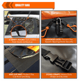 thumbnail image 7 of MeeFar 20 Cu.ft. Car Roof Top Cargo Carrier Soft Shell Waterproof Bag Fit for All Cars with/Without Rack, 7 of 7