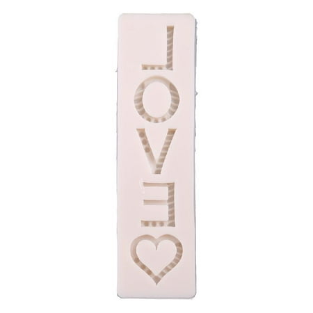 

OOKWE 3D Bear Heart Love Silicone Cookies Fondant Mold Cake Mould Jelly Candy Chocolate Decoration Baking Tool