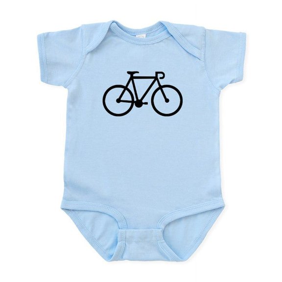 CafePress - Bicycle Bike Infant Bodysuit - Baby Light Bodysuit, Size Newborn - 24 Months