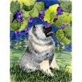 thumbnail image 1 of Keeshond Canvas Flag - House Size, 28 x 40 in., 1 of 1