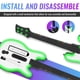 thumbnail image 3 of Controlador De Juego De Guitarra, Respuesta Rápida, Correa Ajustable, Juego Inalámbrico, Guitarra, Deslizador De Cuello Sensible Al Tacto, Elegante Para, 3 of 7