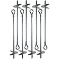 thumbnail image 6 of Ashman 18 Inch Galvanized Ground Anchor Bolt 8 Pack, 6 of 7