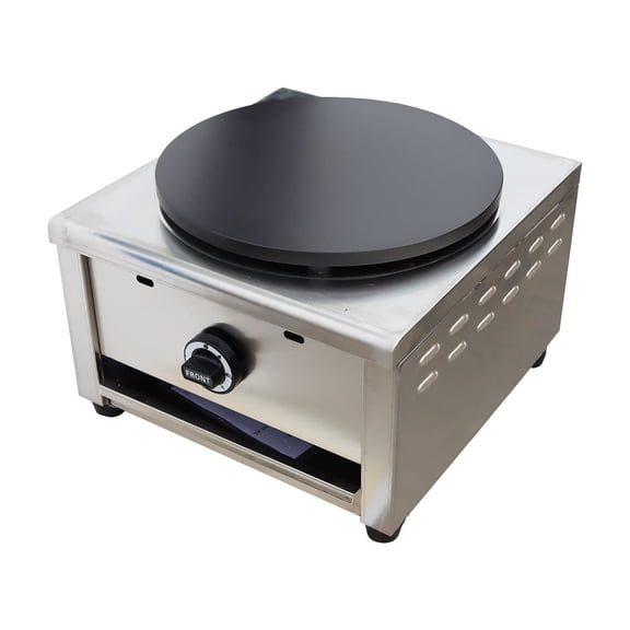 Crepes Maker Commercial Pancake Machine Single Head LP Gas 2800PA with Low Pressure Valve