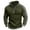Army Green, variant on Mens Sweatshirt 2025 Mens Half Zip Pullover Knit Textured Mock Neck Long Sleeve Sweatshirts Casual Athletic Muscle Tops Fall Polo Sweater