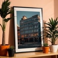 thumbnail image 3 of Bedford & Broadway - Manhattan New York Photography Black Framed Wall Art Print 12 x 18 inches, 3 of 9