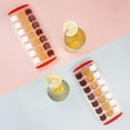 thumbnail image 6 of Ice Cube Tray, Candy, Chocolate Mold, Cat Ice Mold, Easy Release, BPA free, 2 Pack, Dishwasher Safe Red, 6 of 7