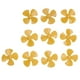 thumbnail image 1 of M Buder 10 Piezas 80mm Hélice 4 Palas Plástico Modelo DIY Accesorios Juguete RC Agujero 2mm Color Amarillo, 1 of 9