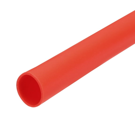 Silicone Heat Shrink Tubing 1.7:1 Ratio 0.47"(12mm) ID x 0.55"(14mm) OD 3.3ft Silicone Rubber Hose Red
