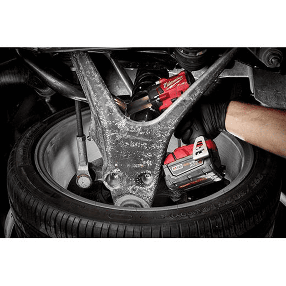 Milwaukee 2854-22R M18, 3/8" Cordless Friction Ring Impact Wrench, 2400 RPM 4-Speed