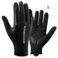 thumbnail image 5 of Cycling Gloves Spring Summer Gloves Touch Screen Anti-Slip Breathable Road Bike Running Gym Motor Gloves Black S, 5 of 5
