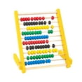 thumbnail image 2 of HILABEE Cadre de Comptage à 10 Rangées Outils Éducatifs Jeu de Maths Classique en Bois Jouet Éducatif Jaune, 2 of 9