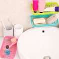 thumbnail image 5 of UDIYO Double Suction Cup Sink Sponge Soap Holder Kitchen Bathroom Drain Storage Rack, 5 of 7