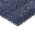 thumbnail image 4 of Addison Rugs Mayfield Washable Transitional Stripes Navy Rectangle Rug, 5' x 7'6", 4 of 6