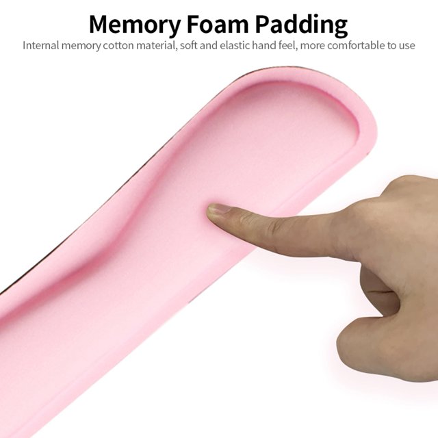 Muñeco de espuma de la memoria muy mUy mulva RESTA multa retlAJe Padres de mouse del mouse del mouse con tela base de goma anti-deslizamiento gris