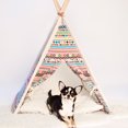 thumbnail image 2 of Handmade pet tent (natural), 2 of 4