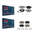 thumbnail image 1 of CMX Front Rear Ceramic Brake Pads Kit for Car Volkswagen Tiguan Audi Q3 Quattro Limited KCX-100324, 1 of 9