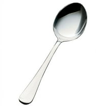 Vollrath 48104 Queen Anne 8-3/8 Serving Spoon - Dozen"