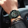 thumbnail image 2 of Men Watches Unique Casual Wrist Watches (Chronograph/Waterproof/Luminous/Calendar/24 Hours) Silicon Band Fashion Watches for Men, 2 of 6
