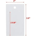 thumbnail image 3 of Earring Display Cards White - 50 Cards, 3 of 5
