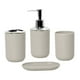 thumbnail image 2 of Accesorios de baño Portacepillos Dispensador de jabón caqui, 2 of 9
