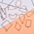 thumbnail image 3 of 10Pcs/Lot Alloy Charm Pendants Hollow Mold Frame DIY Crafts Handmade Bezel Mold, 3 of 6