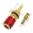 thumbnail image 3 of BTOER Gas & Water Quick Connector for Tube Inner Diameter 8mm with Hose Quick Connect, 3 of 7