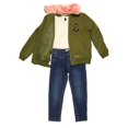 thumbnail image 3 of Buffalo by David Bitton Little Girls' 3-Piece Top, Pant, and Outerwear Set 6, 3 of 6