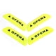 thumbnail image 3 of 4 Uds. De cintas reflectantes abiertas para coche, marca de advertencia, pegatinas para puerta de coche abierta (verde), 3 of 6