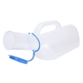 thumbnail image 4 of Botella de orina, 1000 ml de gran Capacidad Ergonómica de Atención Médica Portátil Botella de Orina de Edad Avanzada para Hombres para Hombres para la Clínica Hospitalaria, 4 of 7