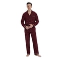 thumbnail image 2 of GLOBAL Mens Cotton Knit Sleepwear Matching Pajamas Set for Couple Loungewear,Sizes S to XXL, 2 of 6