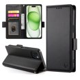 thumbnail image 2 of Designed for iPhone 13 Wallet Case, with Card Slots Strong Magnetic Closure PU Leather Flip Fold Shockproof Kickstand Durable Purse Flip Case for iPhone 13 - Black, 2 of 7