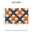 thumbnail image 2 of Placemats Set of 4 / 6, happy halloween skull Placemats for Dining Table Indoor/Outdoors Heat Resistant Washable Placemats 18" x 12", 2 of 8