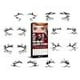 thumbnail image 3 of 2/4 pares de pegatinas de sombras de ojos reutilizables para Halloween para mujeres (8 piezas) Ndcxsfigh Cuidado Belleza, 3 of 9