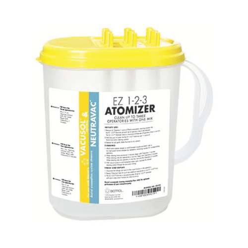 Biotrol ED592 EZ 123 Atomizer Evacuation Line Cleaner Vacusol Ultra