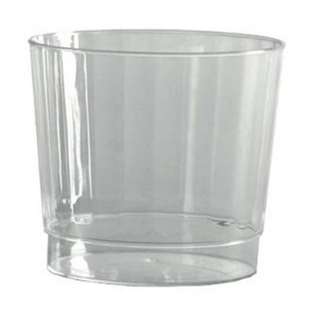 GTIN 074506109192 product image for Wna Inc. WNA CC9240 Crystal Cut 9 Oz. Plastic Squat Glass - 120-Case | upcitemdb.com