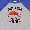 thumbnail image 4 of Inktastic Just a Girl Who Loves Koi Fish Girls Baby Bodysuit, 4 of 5