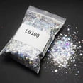 thumbnail image 4 of Mixed Color Body Hair Glitter - 50g Resealable Bag, Metallic Effects & Multi-Occasion Use - Sparkle for Parties/Nails/DIY Crafts, 4 of 6