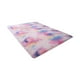 thumbnail image 1 of Alfombra de pelo largo con degradado tie-dye | Alfombra de terciopelo supersuave con reverso antideslizante | Tapete de 157 x 78 cm para sala de estar, dormitorio o dormitorio, 1 of 3