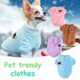 thumbnail image 1 of Jacenvly 2024 Nuevos artículos esenciales para mascotas Nuevo producto Ropa sólida para mascotas Transformación abrigada para perros Invierno Todas las ofertas para mascotas Pascua, 1 of 4